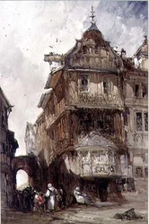 Casas antigas, Bernkastel, na Mosela